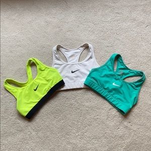 3 Nike Sports Bras